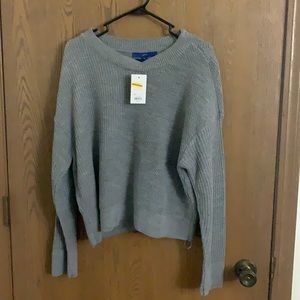 Grey Knitted Sweater